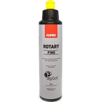 RUPES Rotary Fine Abrasive Compound Gel, 250 ml - profesionální lešticí pasta pro rotační leštičky, určená pro finální doleštění laku