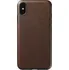 Pouzdro na mobilní telefon Nomad Rugged Leather Case pro Apple iPhone XS Max hnědé