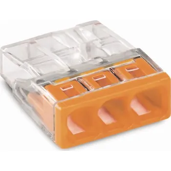 WAGO svorka 3 x 0,5 - 2,5 mm2, balení 5ks