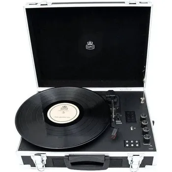 Gramofon GPO Flight Turntable černý