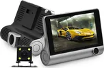 Kamera do auta Yikoo C2 TriCam HD (Palubní autokamera, car black box, triple HD DVR, černá skříňka)