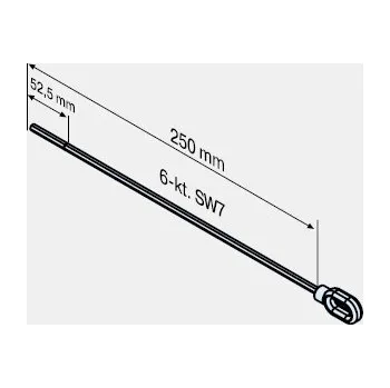 Pohon brány Osa s šestihranem 250-HK