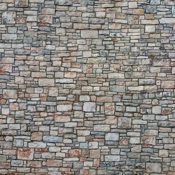 Modelová železnice NOCH 56640 H0 Karton 3D - zeď kámen štípaný 250x125mm NO56640