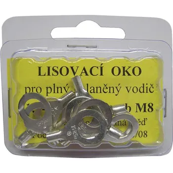 Kabelové oko Lisovací oko kabelové 1,5 - 2,5 mm, M8