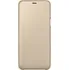 Pouzdro na mobilní telefon Samsung Flip Case pro Samsung Galaxy A6 Plus zlaté