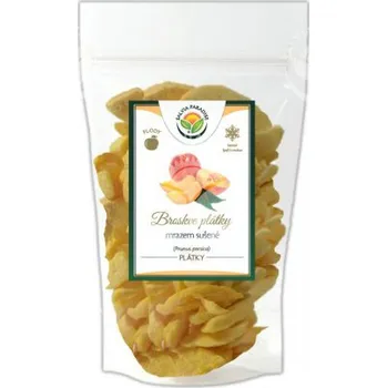 Sušená potravina Broskve sušené mrazem - plátky, Velikost balení 25g