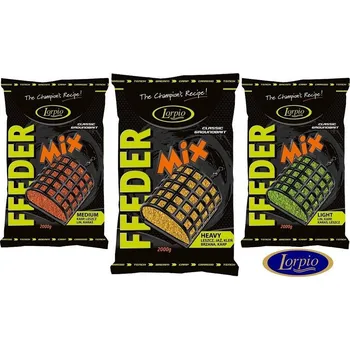 Návnadová surovina Krmení Lorpio Feeder MIX 2kg - AKCE ( 9+1 Zdarma) Heavy