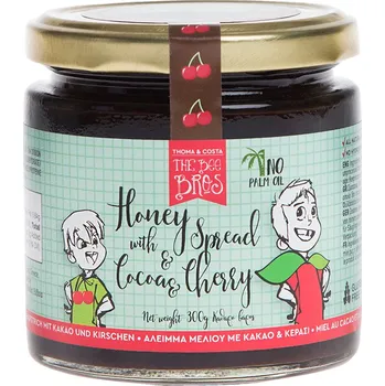 The Bee Bros Pomazánka s medem, kakaem a třešněmi 300g THE BEE BROTHERS