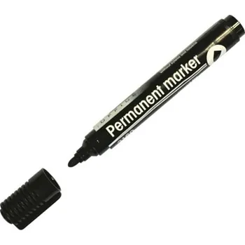 Popisovač ECO permanentní, kulatý, černý