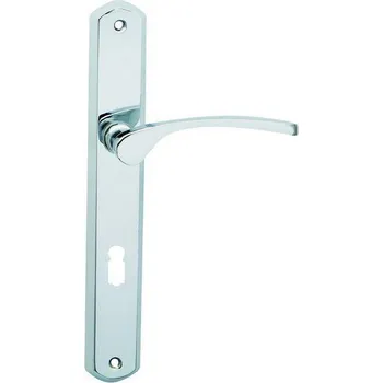 Dveřní kování Cobra C-Laura 72 mm klika/klika chrom lesklý