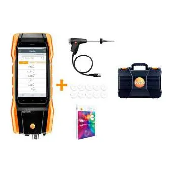 Laboratorní přístroj Testo 300 sada 1 - Analyzátor spalin (O2, CO až do 4,000 ppm)