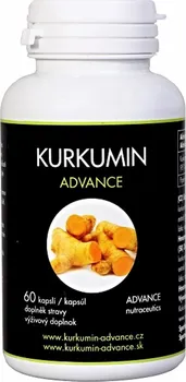 Přírodní produkt Advance Nutraceutics Kurkumin 60 cps.