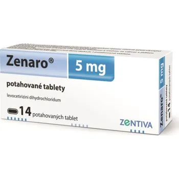 Lék na alergii Zenaro 5 mg 14 tbl.