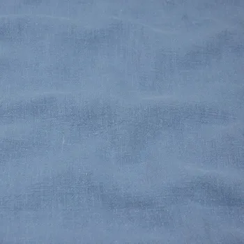 Len světle modrý 19004, předepraný, 250g/m, š.140