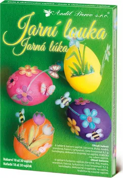 Velikonoční dekorace Anděl Přerov Jarní louka sada k dekorování vajíček