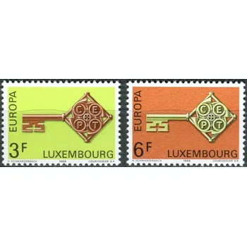 Poštovní známka (1968) MiNr. 771 - 772 ** - Lucembursko - Europa