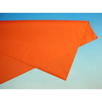 Kancelářský papír Papír hedvábný ORANŽOVÝ 50x70cm, 19g/m2, 25 archů, 870420