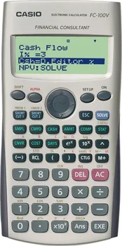 Kalkulačka Casio FC 100 V