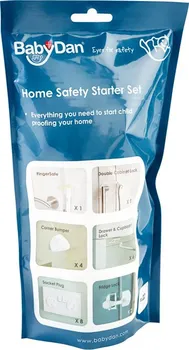 Dětská zábrana Baby Dan Home Safety Starter Set 22 ks