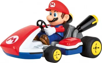 RC model auta Carrera RC Mario Race Kart RTR 1:16 červená/bílá/modrá