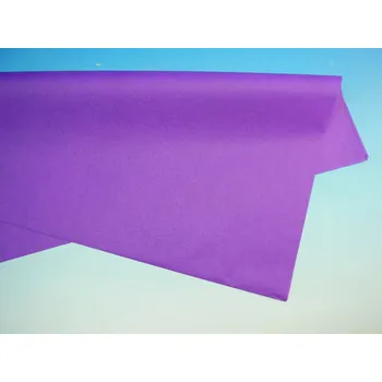 Kancelářský papír Papír hedvábný FIALOVÝ 50x70cm, 19g/m2, 25 archů, 870442