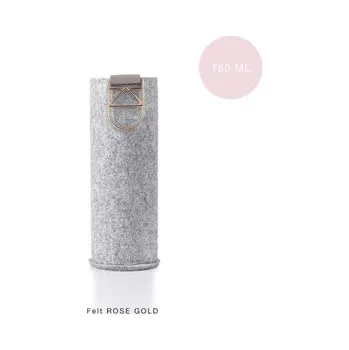 Láhev Equa obal na láhev Mismatch Rose Gold 750ml