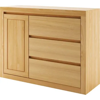 Ložnice KD315 dřevěná komoda z dubu Drewmax (Kvalitní nábytek z dubového masivu)