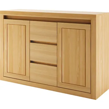 Ložnice KD313 dřevěná komoda z dubu Drewmax (Kvalitní nábytek z dubového masivu)