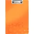 Leitz Bebop podložka na psaní se zakrývací deskou, oranžová