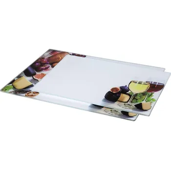 Kuchyňské prkénko Xavax Wine 111537 skleněná deska na krájení 2 ks