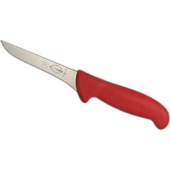 Kuchyňský nůž F. Dick - Nůž vykosťovací 13 cm, úzká čepel, červená (série ERGOGRIP)