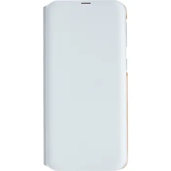 Pouzdro na mobilní telefon Samsung Flip Wallet pro Samsung Galaxy A40 bílá