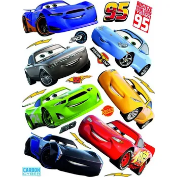 Samolepící dekorace DK 2310 AG Design Samolepicí dekorace - samolepka na zeď - Cars, velikost 65 cm x 85 cm