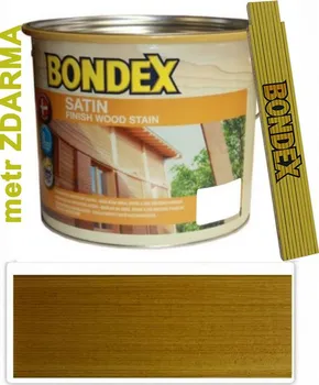 Lak na dřevo Bondex Satin 2,5 l dub