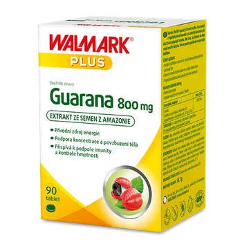 Přírodní produkt Walmark Guarana 800 mg 90 tbl.