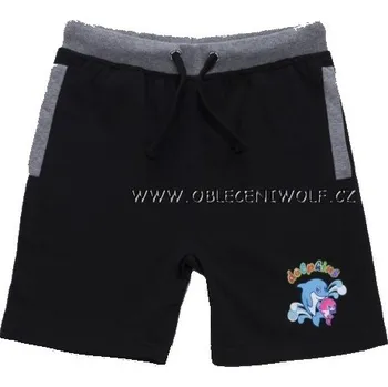 Chlapecké kraťasy WOLF chlapecké černé kraťasy T2731 Velikost: 104
