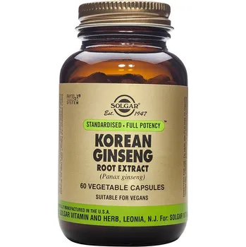 Přírodní produkt Solgar Korejský ženšen 60 tbl.