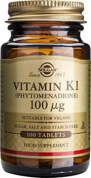Solgar Vitamin K1 100 tbl.