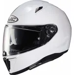 HJC i70 Metal Pearl White