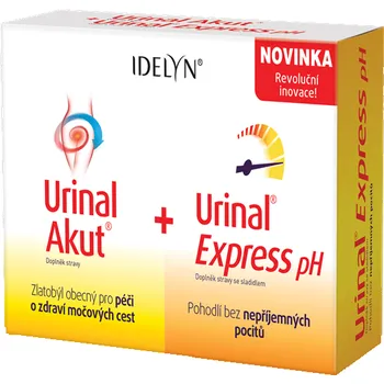 Přírodní produkt Recenze Walmark Urinal Akut + Urinal Express pH 10 tbl. + 6 sáčků