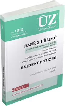 ÚZ 1312 Daně z příjmů, evidence tržeb - Sagit (2019, brožovaná)