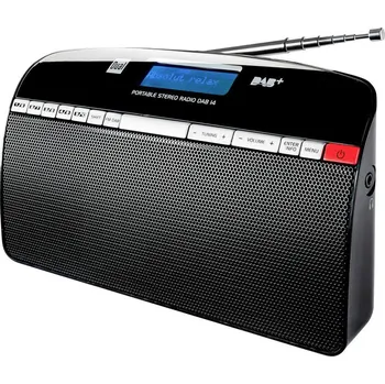 Radiopřijímač Dual DAB 14 stříbrné