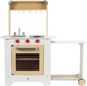 Dětská kuchyňka Hape Kuchyňka dřevěná se servírovacím pultem