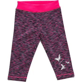 WOLF Dívčí 3/4 legíny H2946 vel. 98-128 Barva: růžová, Velikost: 116