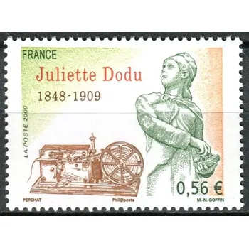 Poštovní známka Post France (2009) MiNr. 4765 ** - Francie - 100. výročí úmrtí Juliette Dodu