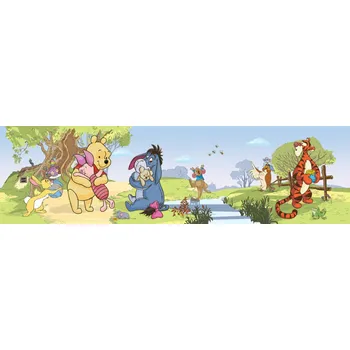 Tapeta WBD 8080 AG Design Samolepicí bordura Winnie The Pooh Adventure, velikost 10 cm x 5 m