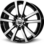 Brock RC25 černá/leštěné čelo 7x17…