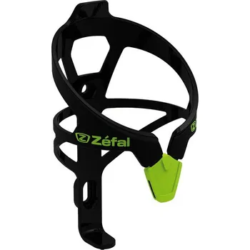 Košík na láhev Zéfal Pulse A2 černý/zelený (Držák láhve na pití Pulse A2, cerná (a zelená))