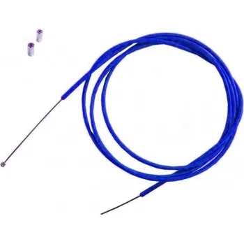 Dětská tříkolka Přední brzdové lanko minibike minicross dětská čtyřkolka tuning modré