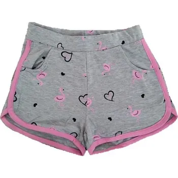Dívčí kraťasy ACTIVE SPORTS DÍVČÍ KRAŤASY "LOVE FLAMINGOS" Barva: růžová, Velikost: 164